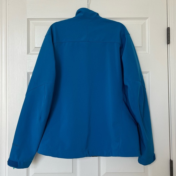 Patagonia Men's Soft Shell Adze Jacket -Bandana Blue Size XL Polartec - Picture 3 of 12